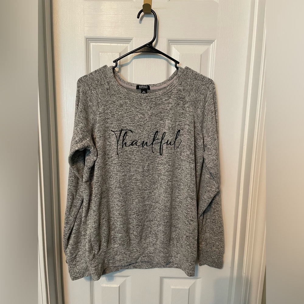 Buffalo David Bitton Thankful Sweatshirt - Picture 2 of 6